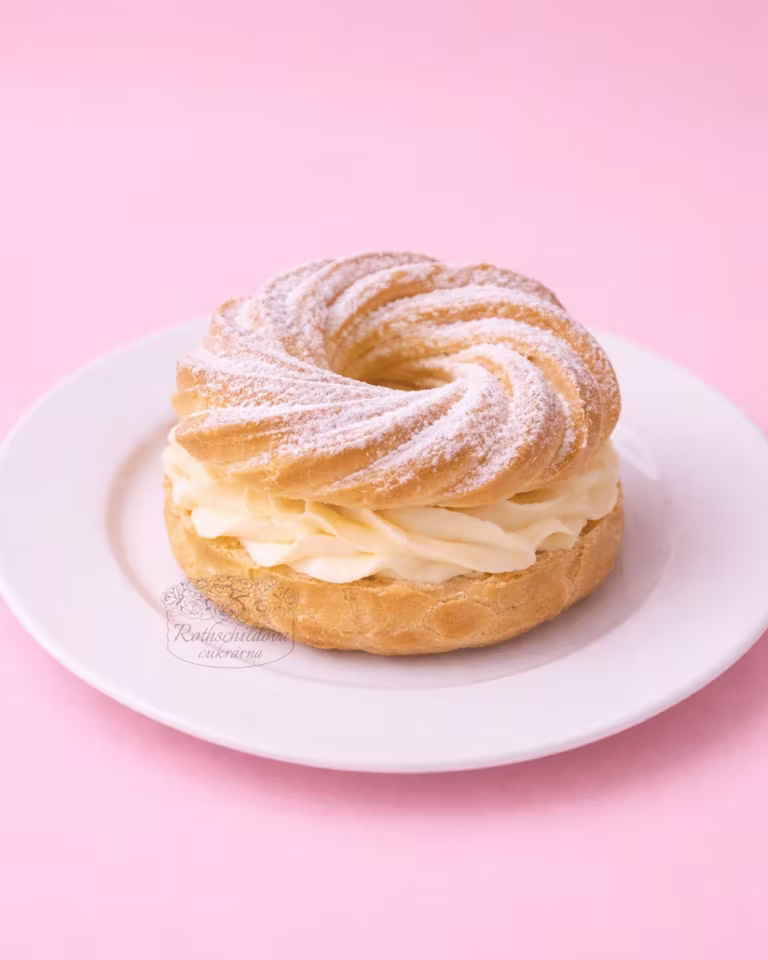 Věneček s citronovým mascarpone